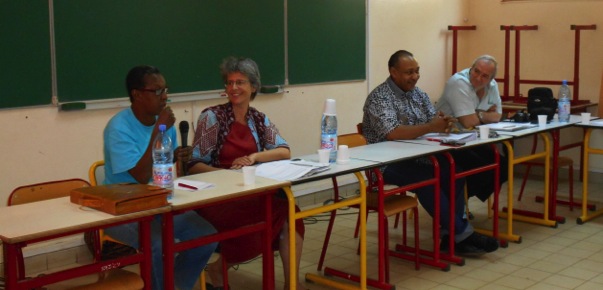 première rencontre avec les élèves